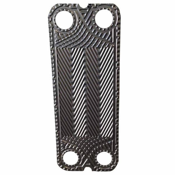 Corrugation Sectional Shape Silver Plate Heat Exchanger Plate for Heat Transfer in Industrial Environments