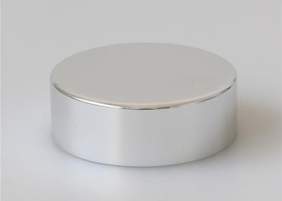 Aluminum Plastic Wide Mouth Canning Jar Lids 53mm Shiny Silver Color