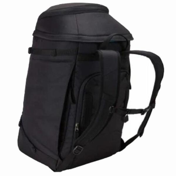 Poliéster de viagem 60 litros preto saco de Ski Boot Bag Shoe Storage