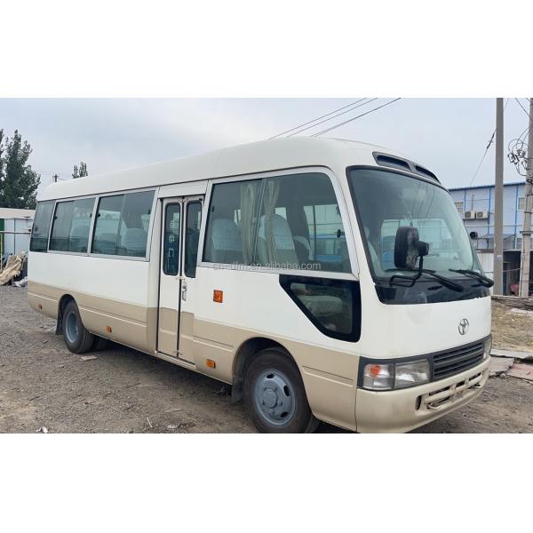 Used Toyota Coaster Bus 30 Seater Passenger Bus Second Hand Van Coaster Transportation