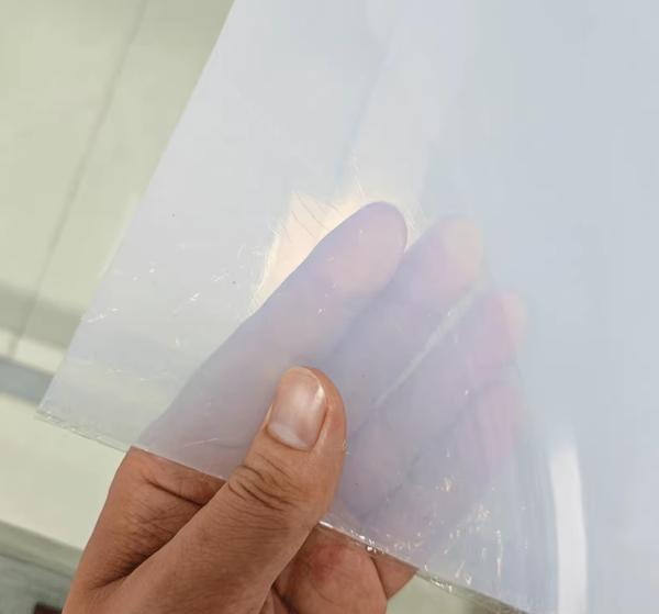 Food Grade Silicone Transparent Sheet / Transparent Silicone Film 0.1 - 1.5mm Thickness