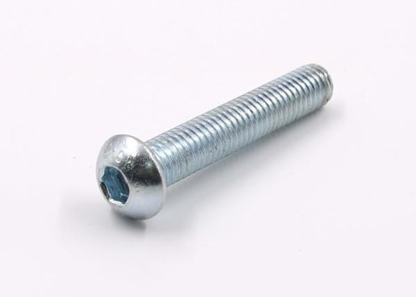 Galvanized Steel Full-Threaded Grade 10.9 Socket Round Head Screws