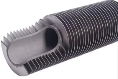 DELLOK  12FPI Min. Fin Pitch Aluminum Tube Pipe with Inner Diameter of 13.38mm