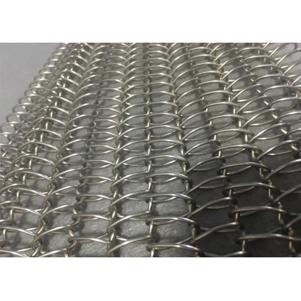 СС316Л закручивают в спираль пояс сетки, сбалансированная спиральная ячеистая сеть для украшения гостиницы