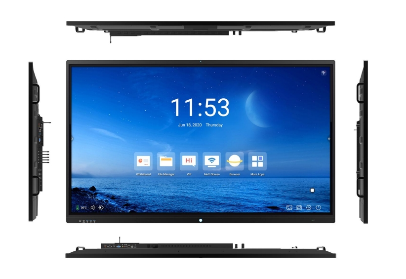 Промышленный 75-дюймовый IR Touch AIO PC Монитор X86 система Android OS Экспозиция Цифровые вывески дисплеи