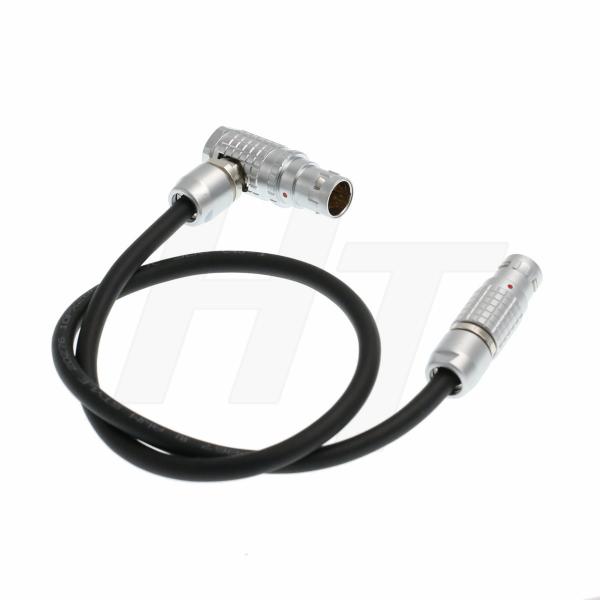 ARRI Alexa Camera Viewfinder EVF-1 Display Cable Lemo 2B 16 Pin Female to Angled 16 Pin Cable