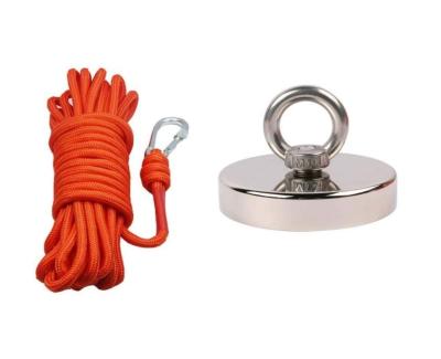 Treasure Hunting D75 D90 Super Strong Metal Detector Magnet with Eyebolt Tolerance ±5%