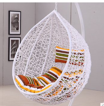 Outdoor-indoor wicker swing chair--8101