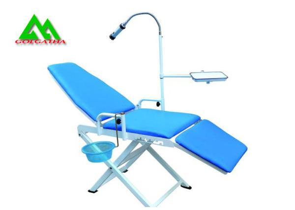 Electricity Folding Dental Chair Unit / Dental Operator Chair Flexibility Movement