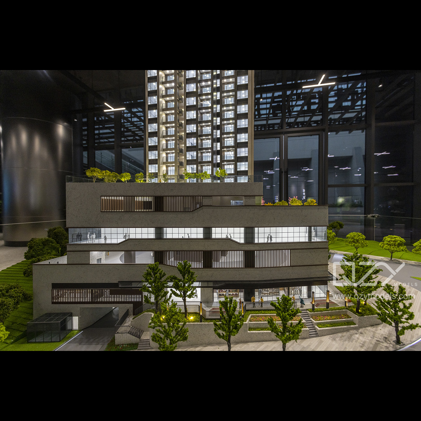 1:100 Yunpan Residence Sales Model | Shenzhen Talents Housing Group | 25-Day Fast Delivery