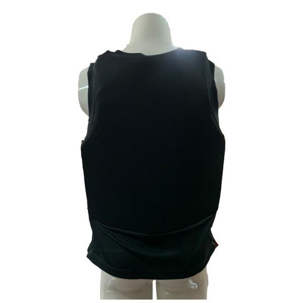 NIJ IIIA 3A Bulletproof Ballistic Tactical Anti Stab Vest T-Shirt Sleeveless Armor