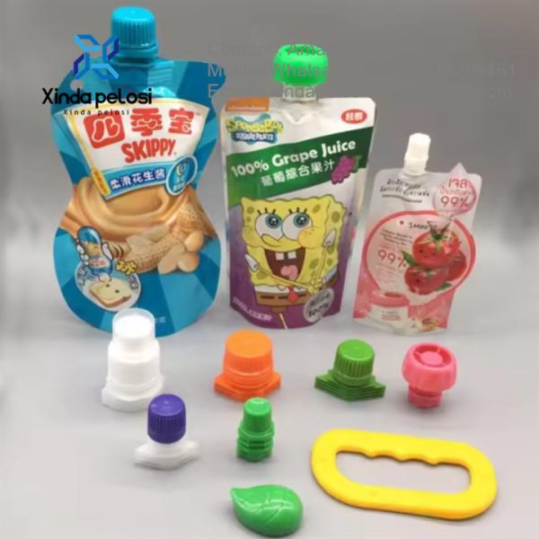 Capuz de escotilha PE para sacos de detergente líquido flexíveis para venda