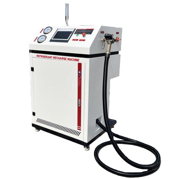 CM8600 Fully Automatic Refrigerant Charging Machine R134a R410a Gas Recovery Recycling AC Recharge Machine