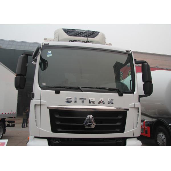 25 тонн SINOTRUK Refrigerated тележка LHD 6X4 еды, тележка коробки холодильника