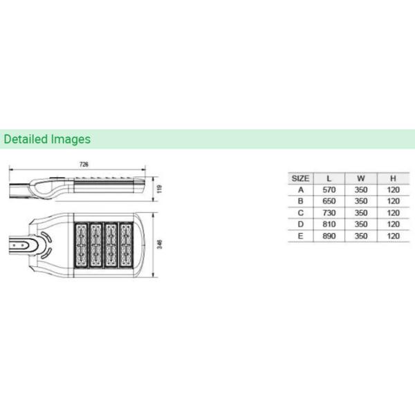 Городское освещение СИД СМД2835, движение активировало уличные светы умный 200в КЭ Рохс одобрил
