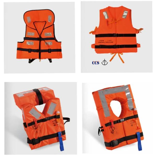 Суда полиэстера 150Н куртки спасательного жилета взрослых пены ЭПЭ морские коммерческие