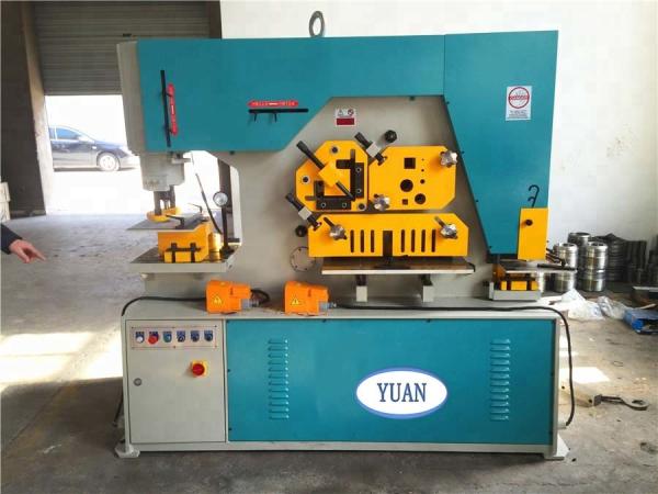IW-125SD Punch Press And Shear 125Ton Iron Work Machine 310mm