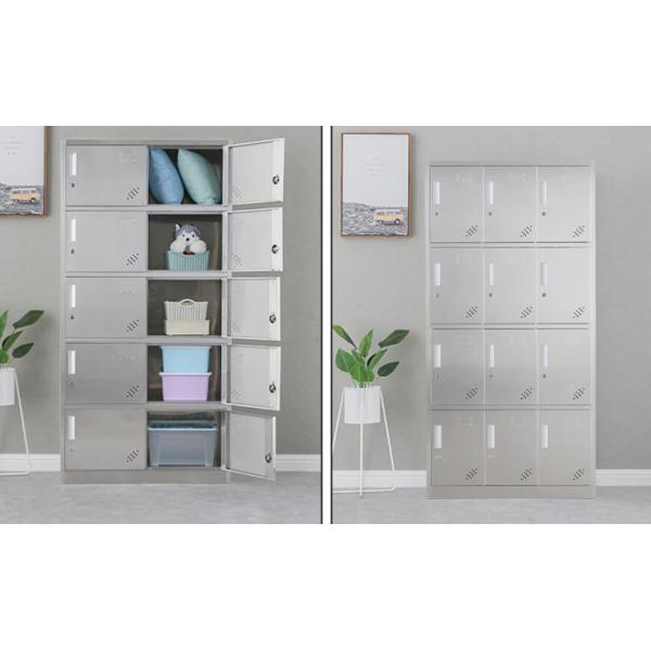 Office Use 6 Doors Height 185cm Stainless Steel Locker