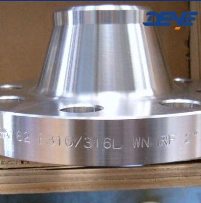 DIN ANSI A182 F304L 316L Weld Neck WNRF Stainless Steel Flange