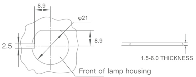 Z10 Lock ZHAGA Socket USA 0-10V Dimming Scheme