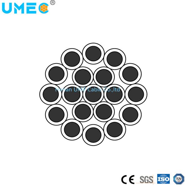 3.5mm Acs Arame de aço revestido de alumínio para ferrovias eletrificadas Material de bainha Nenhum