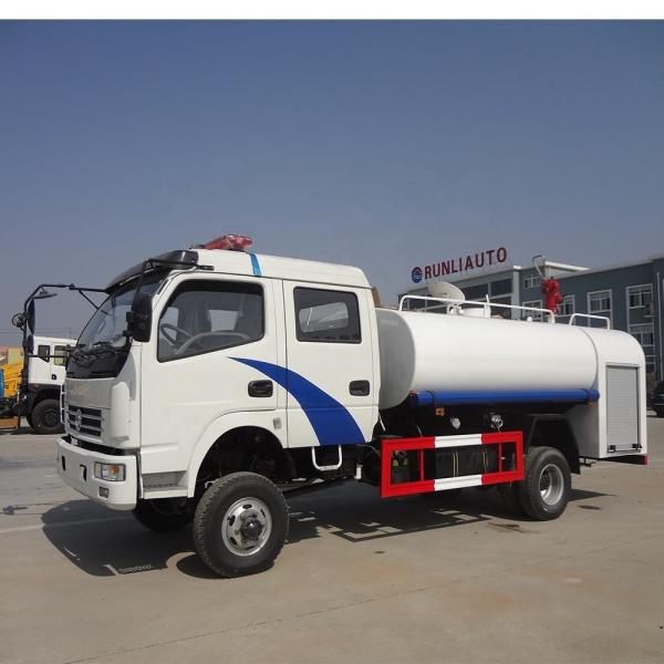 Dongfeng Chassis Fire Rescue Truck 4x4 Water Tanker Fire Truck 2 Axles