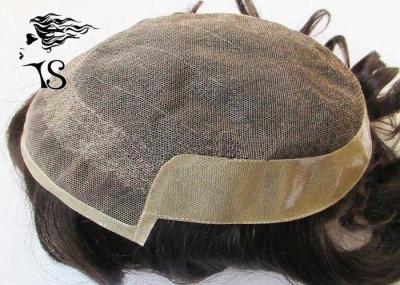 Custom Made Toupee Hair Replacement System French Lace Wig Transparent Poly