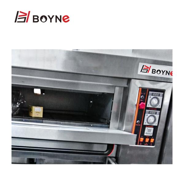 Commercial Baking Two Layer Four Trays Oven with Proofer 220v