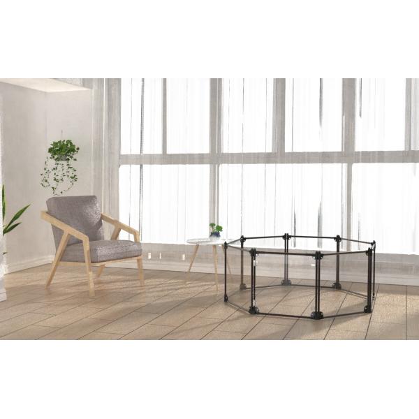 Складчивый металлический забор для домашних животных