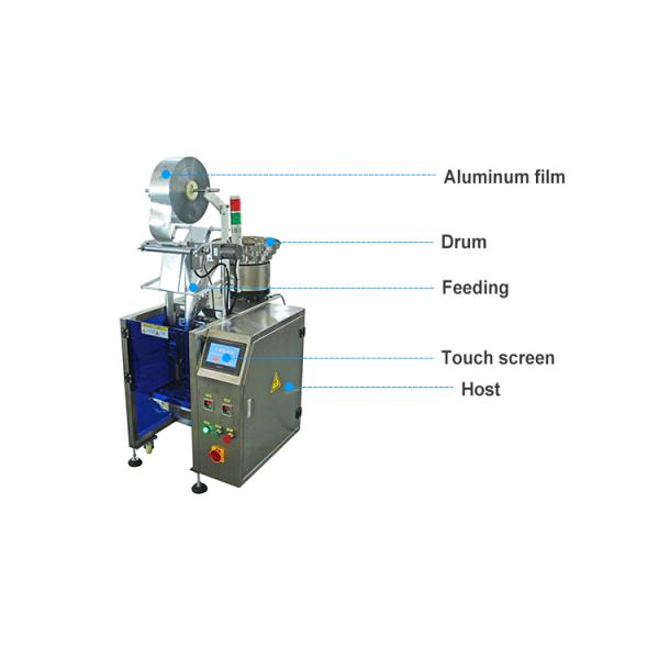 Multi-Function Aluminum Film Automatic Sachet Bag Medicine Pouch Tablet Counting Capsules Packaging Machine For Drug