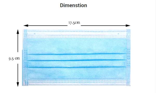 Eco Friendly Pm2.5 Disposable Face Mask / Disposable Pollution Mask