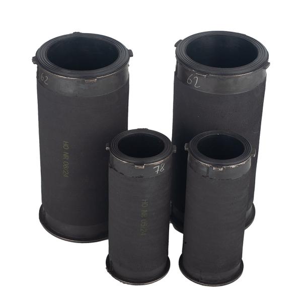Ho DN80 Pinch Valve Sleeve For Pumping Powder Paint From Cyclone To Powder Hopper