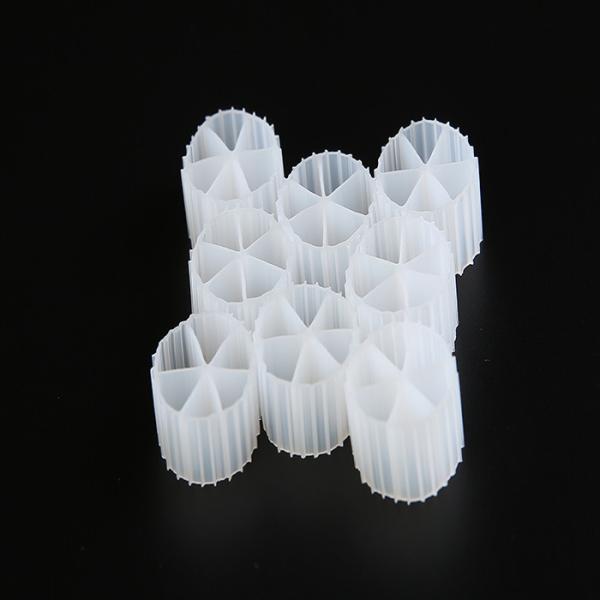 material de flutuação hidrófilo MBBR do HDPE do Virgin dos meios de filtro de 16mm x de 10mm