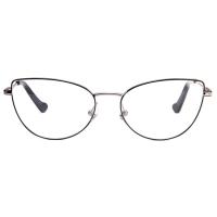 Métal léger de cadre optique irrégulier de monocle bloquant la lumière bleue