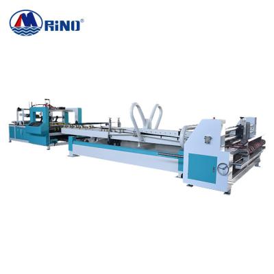 de 2200×1100mm da caixa da caixa do dobrador de Gluer da máquina correção inteiramente