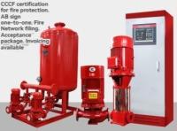 XBD équipement d'alimentation en eau régulateur de la pression de l'hydrante d'incendie diesel électrique intégrée