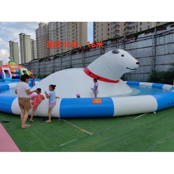 Customized PVC Inflatable Swimming Pool and Slide for Ultimate Water Play