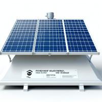 Système d'énergie solaire STD à toit incliné avec certification TUV et poids du panneau de 18 kg