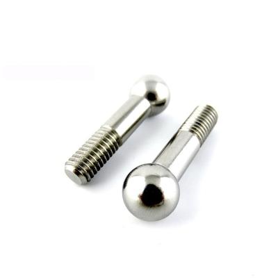 1mm-500mm Length Stainless Steel CNC Turning Solar Panel Fixation Ball Stud