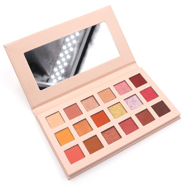 Waterproof 18 Colors Metalic High Pigmented Eyeshadow Glitter Matte
