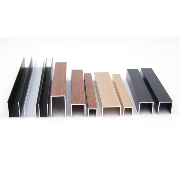 Профили трубки квадрата 6063 алюминиевые пудрят покрытый