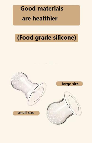 Maternal And Infant Food Grade Liquid Ultra Soft Silicone Pacifier Baby Grinding Silicone Toy