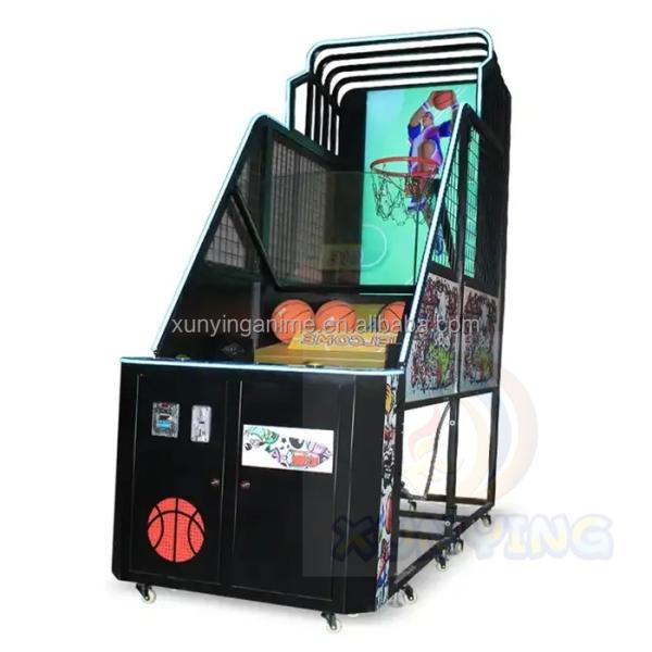 Máquina de jogo de basquetebol de rua interior Armário de tiro 260W 300KG