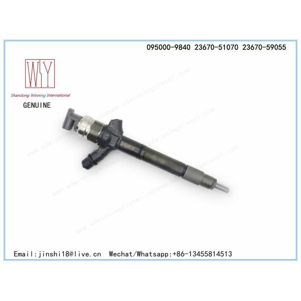 DENSO GENUINE AND BRAND NEW DIESEL COMMON RAIL FUEL INJECTOR 095000-9840 FOR LAND CRUISER 200 V8 1VD-FTV 23670-51070, 23