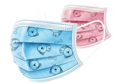 Antiviral Sanitary Kids Medical Face Mask For Infection Control CE / ISO13485 Certificated
