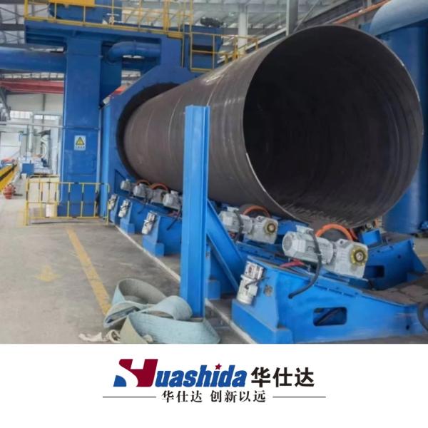 Automatic 3LPE Coating Pipe Production Line with Powder Coating and Induction Heating for Urban Pipeline Construction