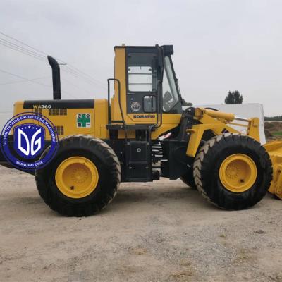 WA360-3 Carregador usado Carregador hidráulico Komatsu Origem do Japão Economia de combustível