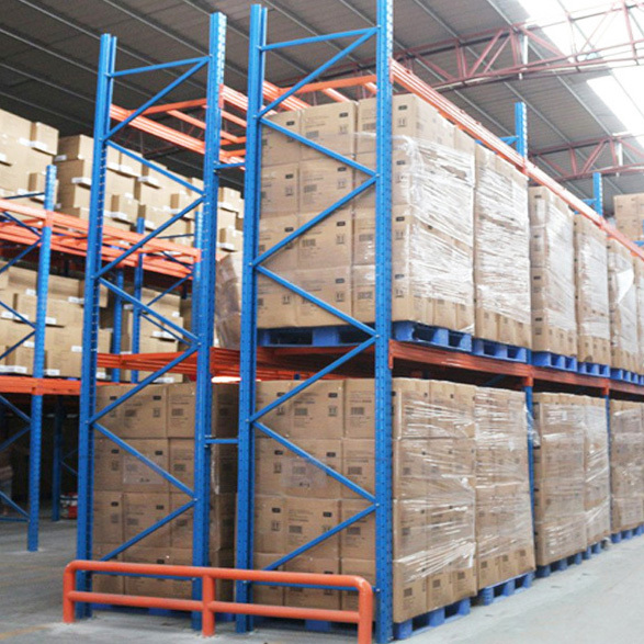 Industrial Heavy Duty Pallet Racking System Adjustable Warehouse Storage Shelving Q235B Steel Selective Rack for Cargo Handling