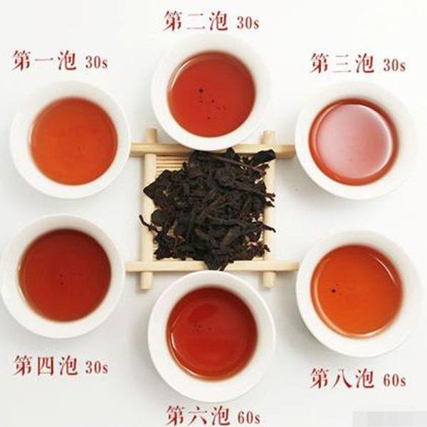 Custom Packaging Healthy Anhua Dark Tea Brick For Modulation Morning Tea