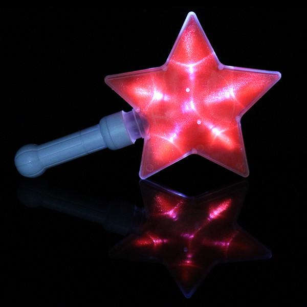 Multi-Color Mini LED Star Stick  For Concert, Party And Event, Christmas, Halloween Decoration, Birthday Celebration